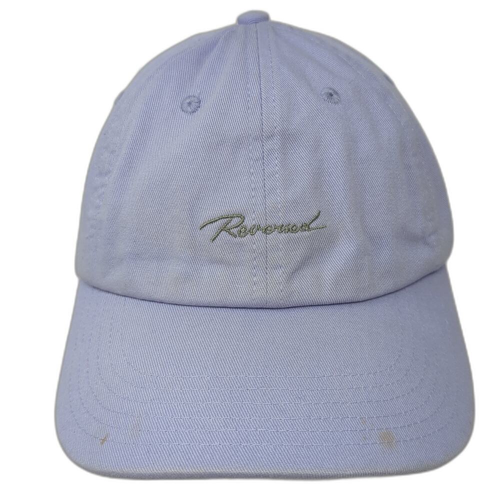 Reversed Slideback Baseball Cap Solid Purple One … - image 1